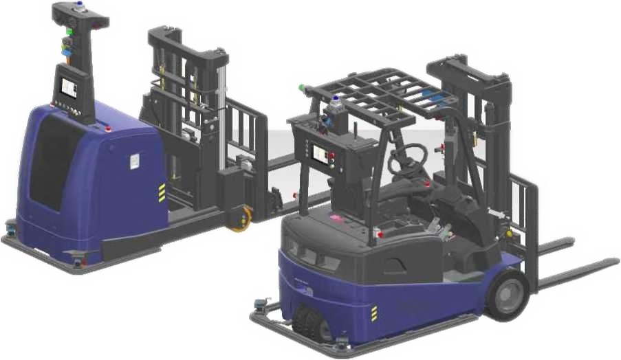 A-F20E counterbalance forklift