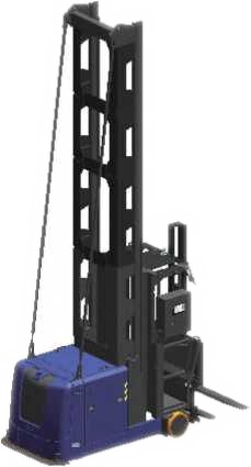 A-F16T-MM three-way forklift