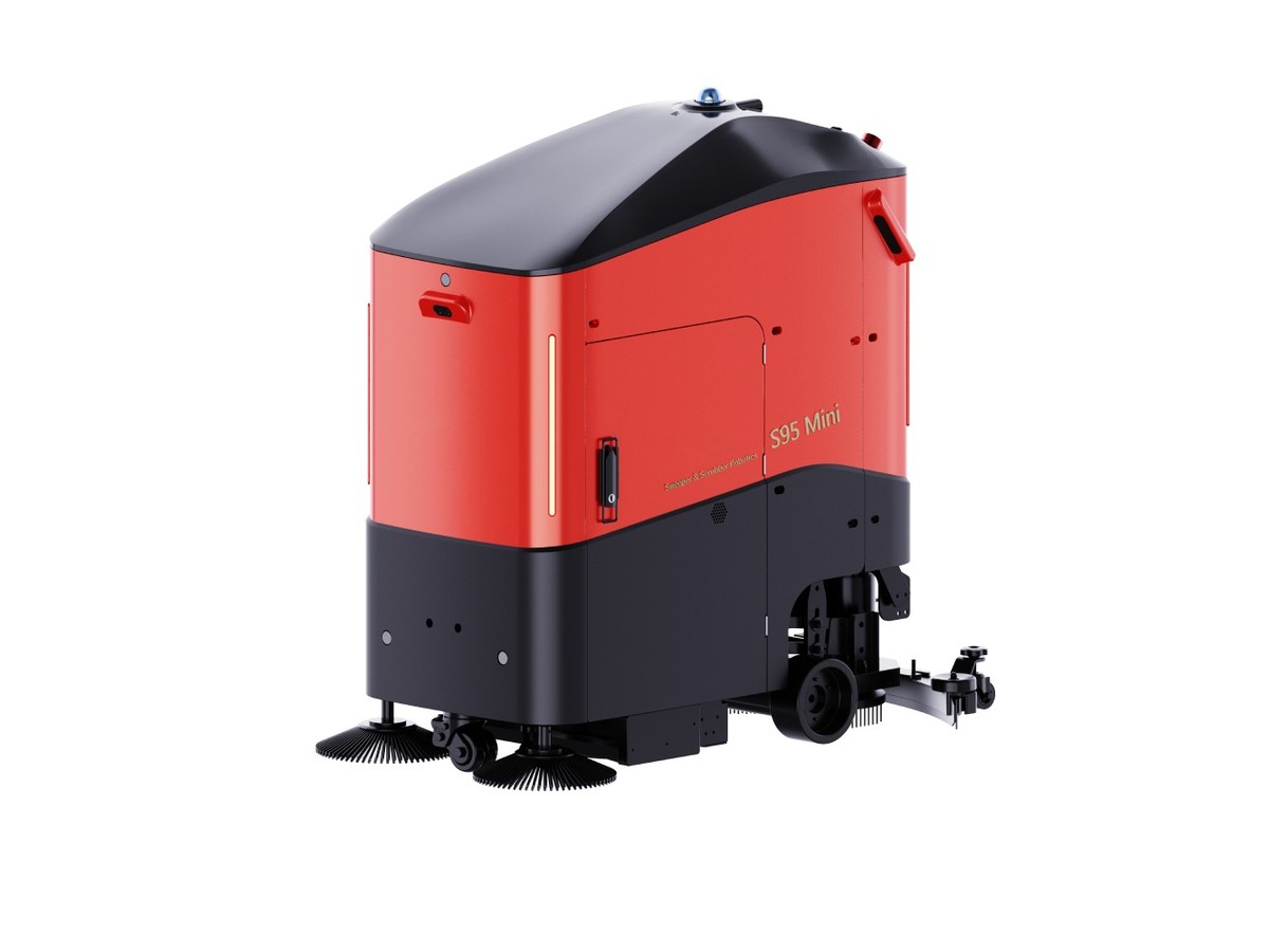 AdleRobot S95 Mini compact indoor scrubber robot